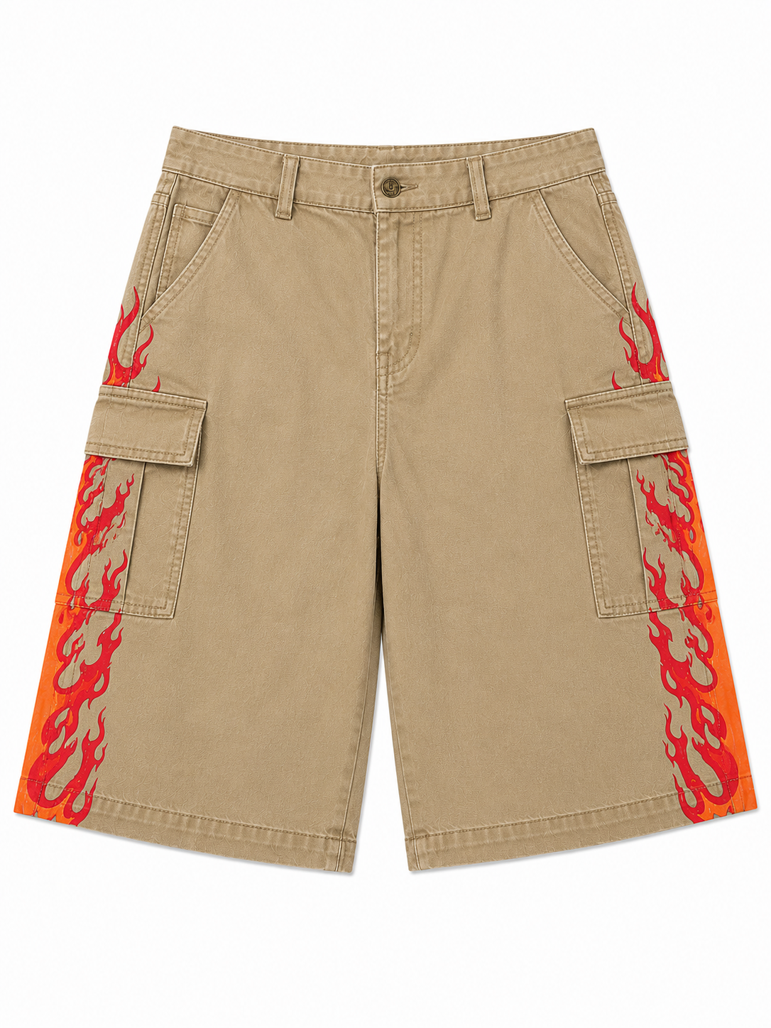 Flame Cargo Shorts (PRE-ORDER NOW)
